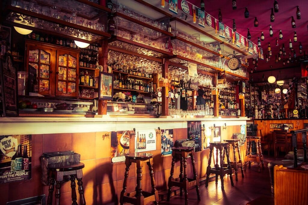 Bar interior