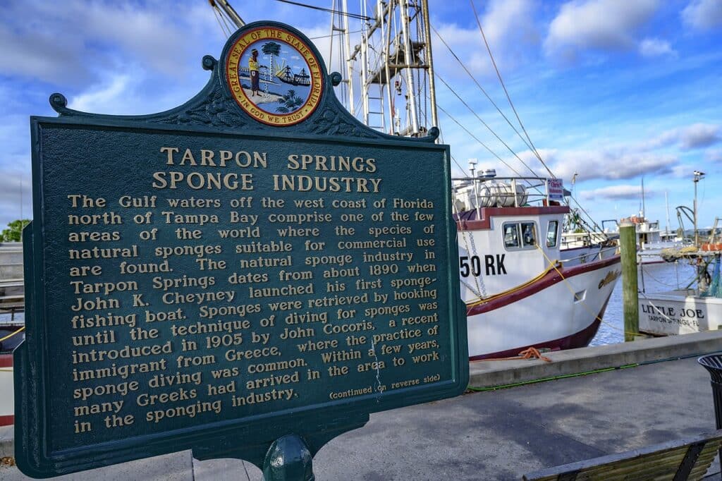 Tarpon Springs Sign