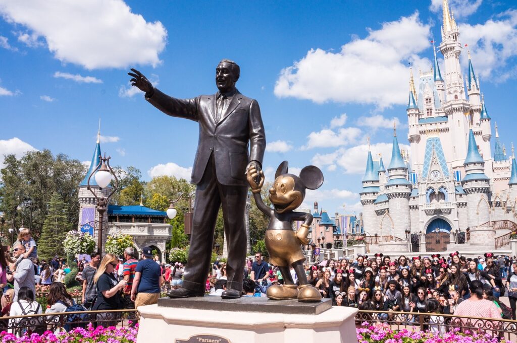 Partners statue at Disney 