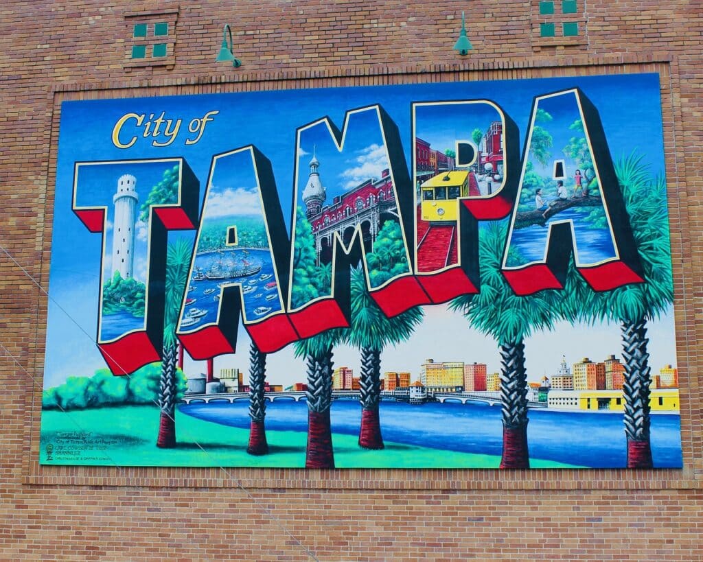 City of Tampa wall art