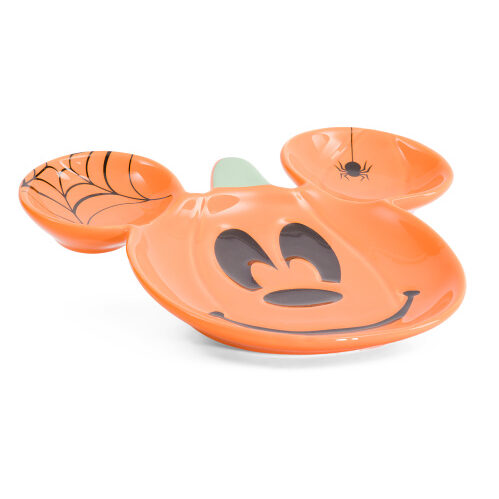 Mickey Mouse Halloween Plate