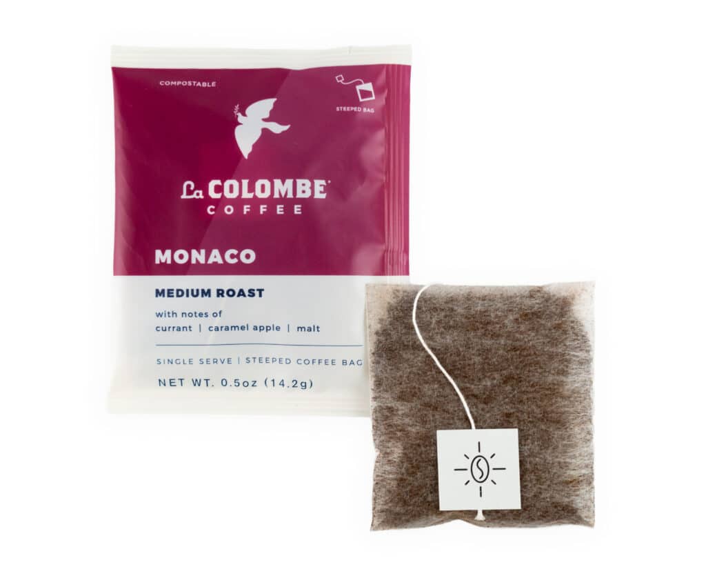 La Colombe x Steeped Coffee bag